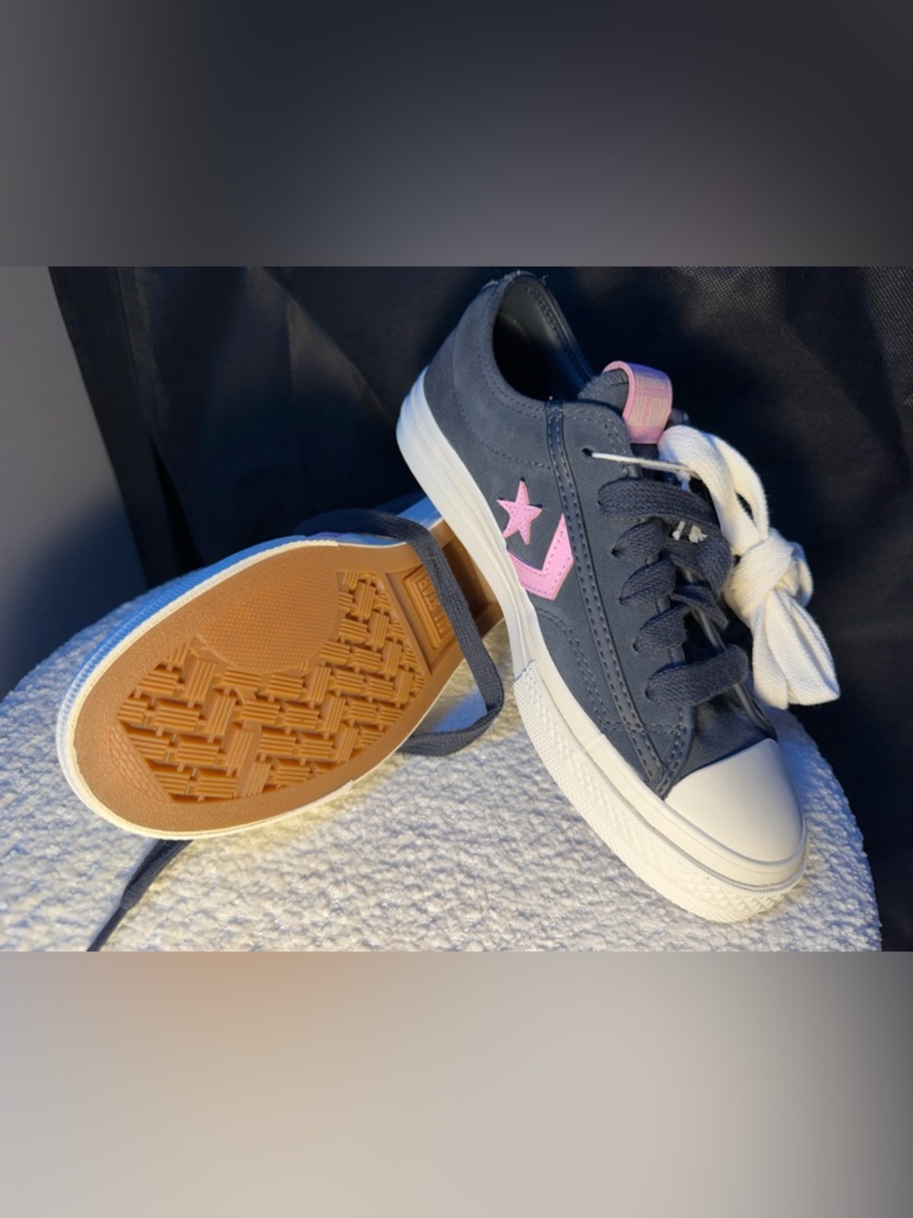 Converse Low-Top Women's Canvas Sneakers with Cream Sole
